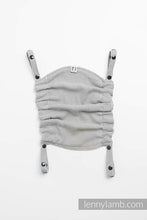 Load image into Gallery viewer, Huva för bärsele - LITTLE HERRINGBONE GREY