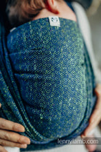 Load image into Gallery viewer, Lenny Lamb Woven Baby Wrap - LITTLE LOVE - NEO - 62% cotton, 38% silk