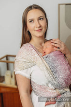 Ladda upp bild till gallerivisning, Lenny Lamb Woven Baby Wrap/Vävd sjal - WILD WINE - VINEYARD - 100% bomull
