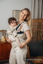 Load image into Gallery viewer, LennyGo Ergonmic Carrier - JURASSIC PARK - ICE DESERT - 100% cotton