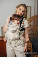 Load image into Gallery viewer, LennyGo Ergonmic Carrier - JURASSIC PARK - ICE DESERT - 100% cotton