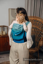 Laden Sie das Bild in den Galerie-Viewer, LennyHybrid Half Buckle Carrier - AIRGLOW - 100% bomull - Preschool