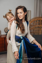 Laden Sie das Bild in den Galerie-Viewer, LennyHybrid Half Buckle Carrier - AIRGLOW - 100% bomull - Preschool