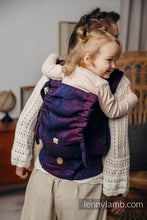Load image into Gallery viewer, LennyPreschool Carrier - WILD WINE - BOUQUET - 100% cotton - Sale!