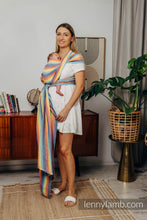 Laden Sie das Bild in den Galerie-Viewer, Lenny Lamb Baby Sling/Vävd sjal för prematur - LUNA - 100% bomull