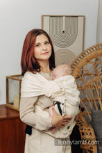 Ladda upp bild till gallerivisning, LennyHybrid Half Buckle Carrier - LITTLE HERRINGBONE LUCE - 100% bomull - Standard