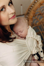 Ladda upp bild till gallerivisning, LennyHybrid Half Buckle Carrier - LITTLE HERRINGBONE LUCE - 100% bomull - Standard