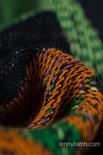 Laden Sie das Bild in den Galerie-Viewer, Lenny Lamb Woven Baby Wrap/Vävd sjal - RAINFOREST - DIVERSE - 100% bomull