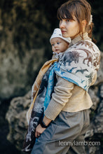 Load image into Gallery viewer, Ring Sling - JURASSIC PARK - FOSSIL - 100% cotton