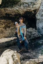 Load image into Gallery viewer, Ring Sling - JURASSIC PARK - FOSSIL - 100% cotton