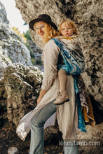 Laden Sie das Bild in den Galerie-Viewer, Lenny Lamb Woven Baby Wrap/Vävd sjal - JURASSIC PARK - FOSSIL - 100% bomull