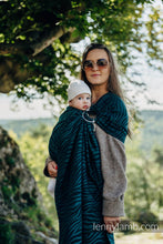 Load image into Gallery viewer, Ring Sling - ZEBRA - SAVANNA - 63% cotton, 37% merino wool