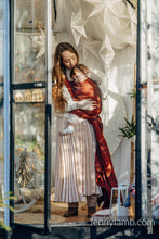 Laden Sie das Bild in den Galerie-Viewer, Lenny Lamb Woven Baby Wrap/Vävd sjal - INFINITY - GERDA - 100% bomull