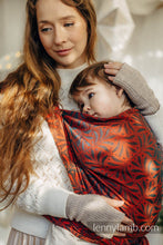 Laden Sie das Bild in den Galerie-Viewer, Lenny Lamb Woven Baby Wrap/Vävd sjal - INFINITY - GERDA - 100% bomull
