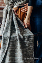 Load image into Gallery viewer, Lenny Lamb Woven Baby Wrap - SKETCHES OF NATURE - EPIC - 63% cotton, 37% silk