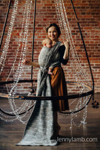 Load image into Gallery viewer, Lenny Lamb Woven Baby Wrap - SKETCHES OF NATURE - EPIC - 63% cotton, 37% silk
