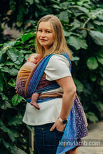Laden Sie das Bild in den Galerie-Viewer, Lenny Lamb Woven Baby Wrap/Vävd sjal - INFINITY - ROLLER - 100% bomull