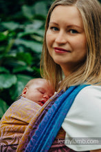Laden Sie das Bild in den Galerie-Viewer, Lenny Lamb Woven Baby Wrap/Vävd sjal - INFINITY - ROLLER - 100% bomull