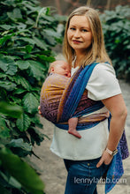 Laden Sie das Bild in den Galerie-Viewer, Lenny Lamb Woven Baby Wrap/Vävd sjal - INFINITY - ROLLER - 100% bomull