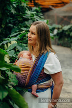 Laden Sie das Bild in den Galerie-Viewer, Lenny Lamb Woven Baby Wrap/Vävd sjal - INFINITY - ROLLER - 100% bomull