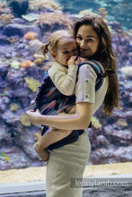 Load image into Gallery viewer, LennyPreschool Carrier - RAPUNZEL - SWIRL - 100% cotton