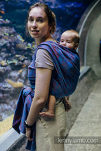 Laden Sie das Bild in den Galerie-Viewer, Lenny Lamb Woven Baby Wrap/Vävd sjal - RAPUNZEL - SWIRL - 100% bomull