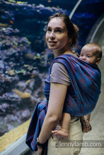 Laden Sie das Bild in den Galerie-Viewer, Lenny Lamb Woven Baby Wrap/Vävd sjal - RAPUNZEL - SWIRL - 100% bomull