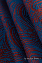 Laden Sie das Bild in den Galerie-Viewer, Lenny Lamb Woven Baby Wrap/Vävd sjal - RAPUNZEL - SWIRL - 100% bomull