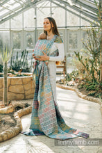 Laden Sie das Bild in den Galerie-Viewer, Lenny Lamb Woven Baby Wrap/Vävd sjal - TANGLED - PLAIT - 100% bomull