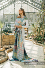 Laden Sie das Bild in den Galerie-Viewer, Lenny Lamb Woven Baby Wrap/Vävd sjal - TANGLED - PLAIT - 100% bomull