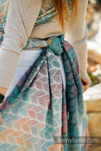 Laden Sie das Bild in den Galerie-Viewer, Lenny Lamb Woven Baby Wrap/Vävd sjal - TANGLED - PLAIT - 100% bomull