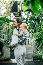 Load image into Gallery viewer, Onbuhimo PRO Carrier - BIRDY - WHITE NOISE - 68% cotton, 16% linen, 16% modal