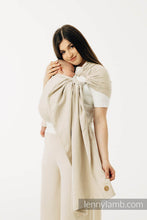 Load image into Gallery viewer, Lenny Lamb Ring Sling - TRACK - 58% cotton, 42% Bamboo viscose