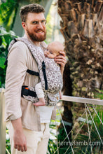 Laden Sie das Bild in den Galerie-Viewer, LennyLight Tragehilfe - HEXAFLOWERS - MIRROR - 55% Baumwolle, 45% Tencel™