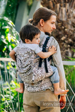 Load image into Gallery viewer, LennyPreschool Carrier - HEXAFLOWERS - MIRROR - 54% Cotton, 46% Tencel™