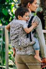 Load image into Gallery viewer, LennyPreschool Carrier - HEXAFLOWERS - MIRROR - 54% Cotton, 46% Tencel™