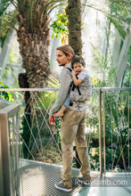 Load image into Gallery viewer, LennyPreschool Carrier - HEXAFLOWERS - MIRROR - 54% Cotton, 46% Tencel™