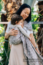 Load image into Gallery viewer, Ring Sling - HEXAFLOWERS - MIRROR - 55% cotton, 45% Tencel™