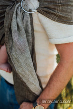 Laden Sie das Bild in den Galerie-Viewer, Lenny Lamb Ringsling - ARROW - WOOD - 100% Leinen