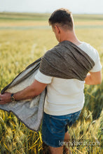 Laden Sie das Bild in den Galerie-Viewer, Lenny Lamb Ringsling - ARROW - WOOD - 100% Leinen