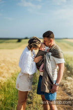 Laden Sie das Bild in den Galerie-Viewer, Lenny Lamb Ringsling - ARROW - WOOD - 100% Leinen