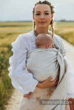 Laden Sie das Bild in den Galerie-Viewer, Lenny Lamb Ringsling - ARROW - WHISPER - 100% Leinen