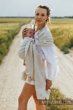 Laden Sie das Bild in den Galerie-Viewer, Lenny Lamb Ringsling - ARROW - WHISPER - 100% Leinen