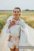 Laden Sie das Bild in den Galerie-Viewer, Lenny Lamb Ringsling - ARROW - WHISPER - 100% Leinen