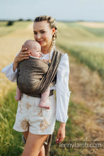 Laden Sie das Bild in den Galerie-Viewer, Lenny Lamb Woven Babytragetuch – ARROW - WOOD – 100% Leinen