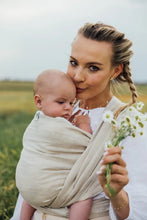 Laden Sie das Bild in den Galerie-Viewer, Lenny Lamb Woven Babytragetuch – ARROW - WHISPER – 100% Leinen