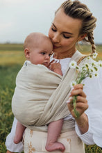 Laden Sie das Bild in den Galerie-Viewer, Lenny Lamb Woven Babytragetuch – ARROW - WHISPER – 100% Leinen