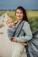 Laden Sie das Bild in den Galerie-Viewer, Lenny Lamb Woven Babytragetuch – ARROW - WAVE – 100% Leinen