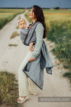 Laden Sie das Bild in den Galerie-Viewer, Lenny Lamb Woven Babytragetuch – ARROW - WAVE – 100% Leinen