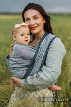 Laden Sie das Bild in den Galerie-Viewer, Lenny Lamb Woven Babytragetuch – ARROW - WAVE – 100% Leinen
